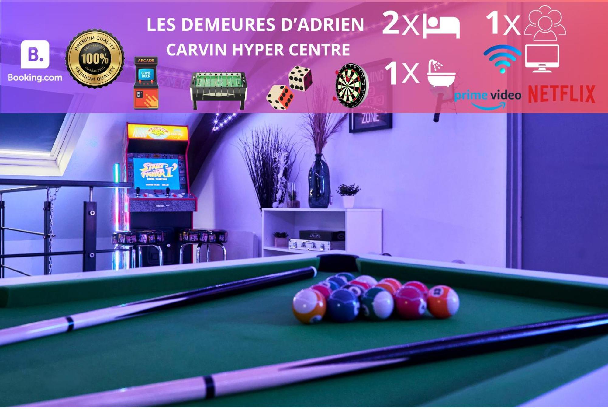 Gameclub - Les Demeures D'Adrien Apartment Carvin Ngoại thất bức ảnh
